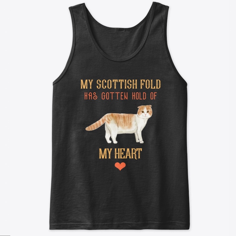 Scottish Fold Has My Heart | Cat Tee