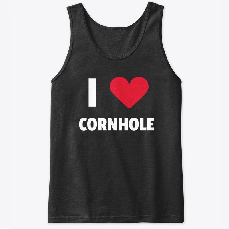I LOVE CORNHOLE LINE