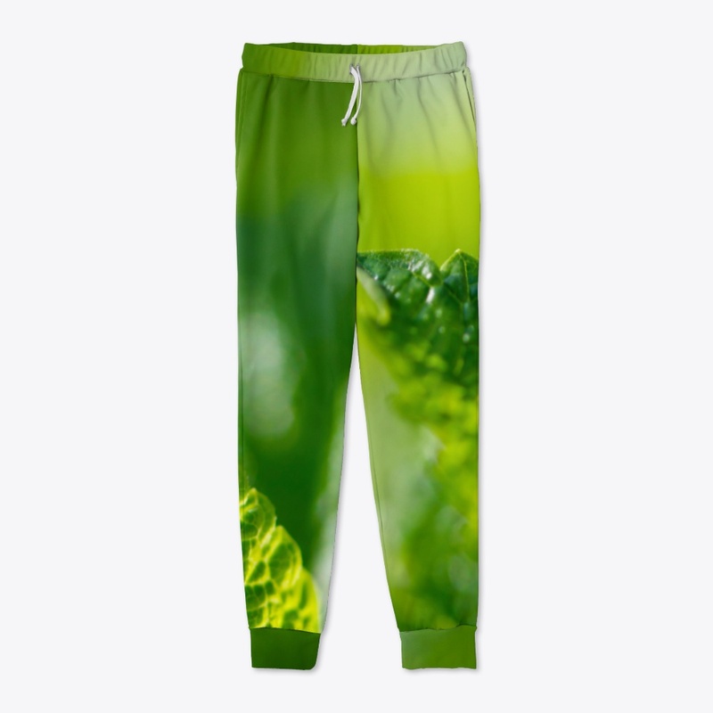 Green leaves in nature