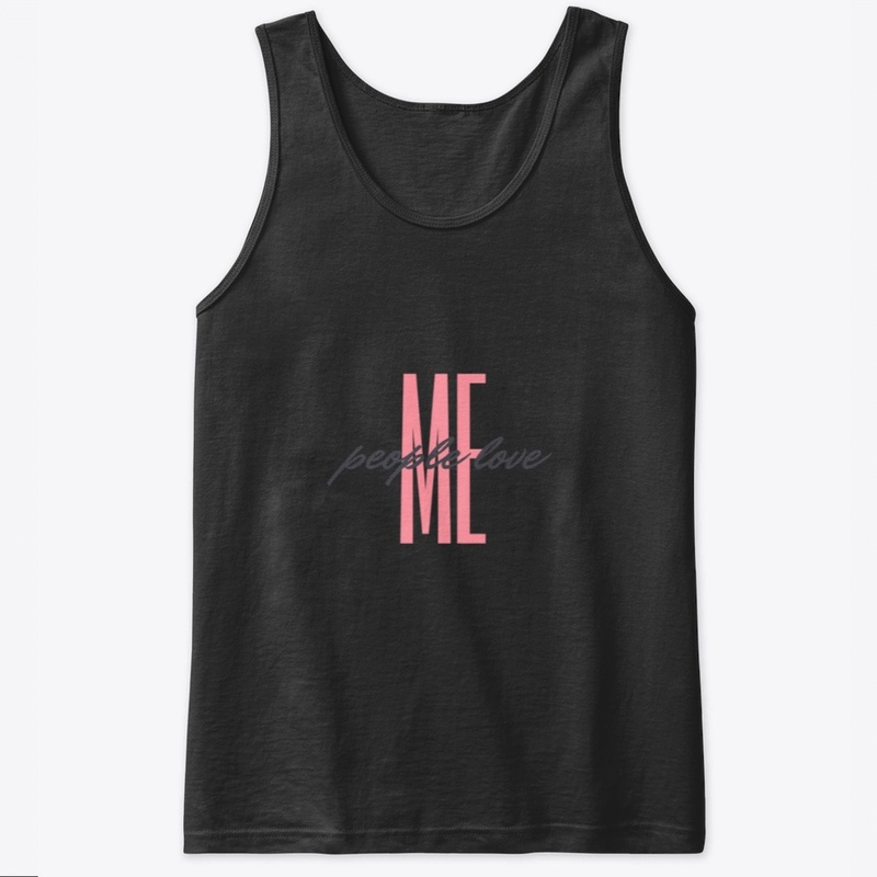 People love me Printed t-shirt Edit