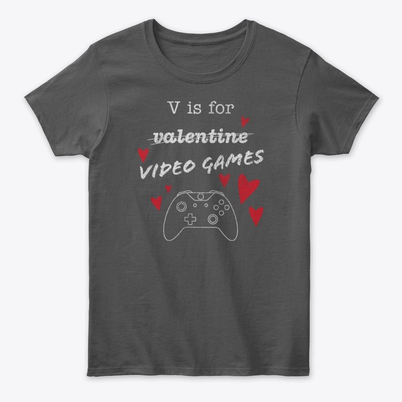 V is for Video Games Valentine