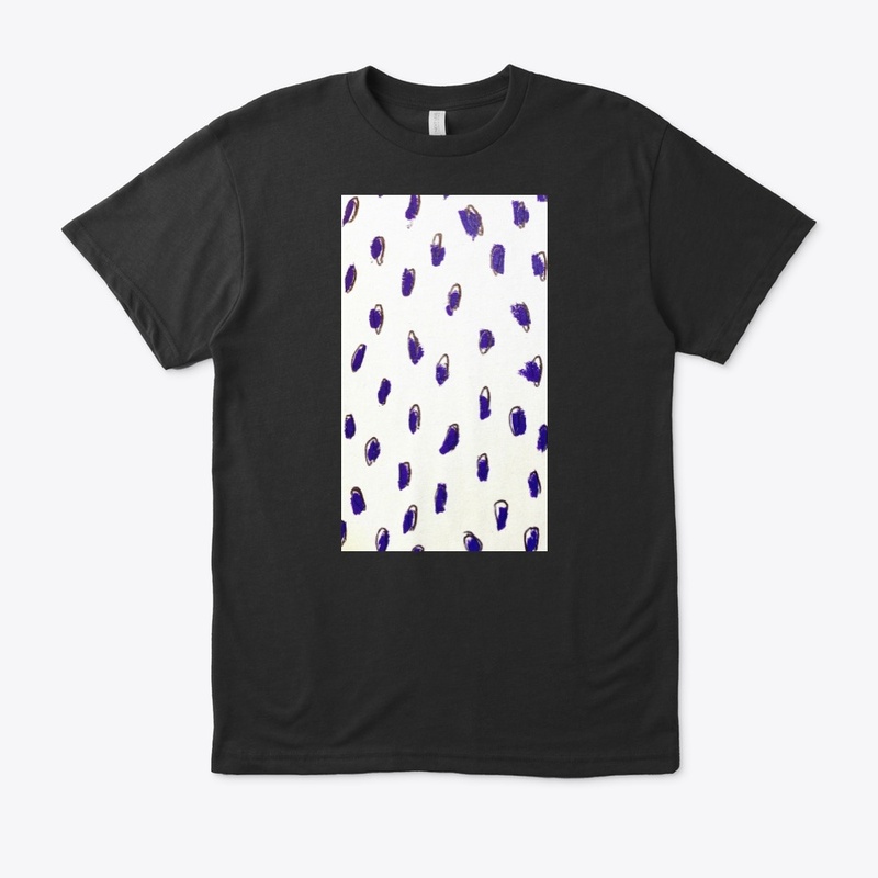Abstract Purple Dots