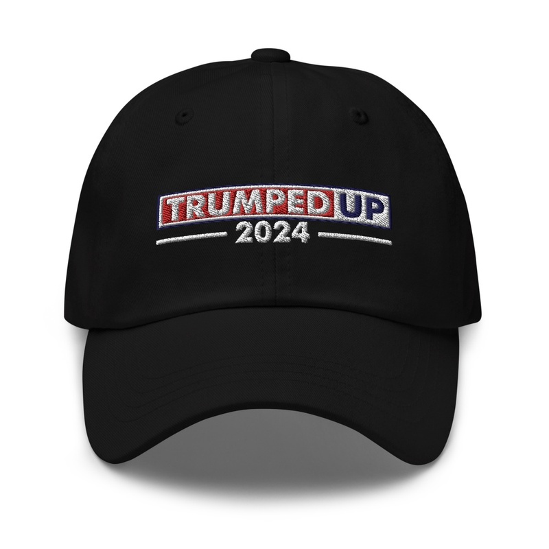 TRUMPED UP (black no back)