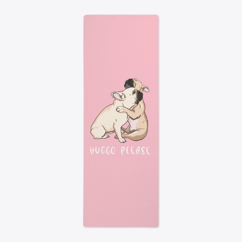 HUGGO PLEASE WHITE FONT 