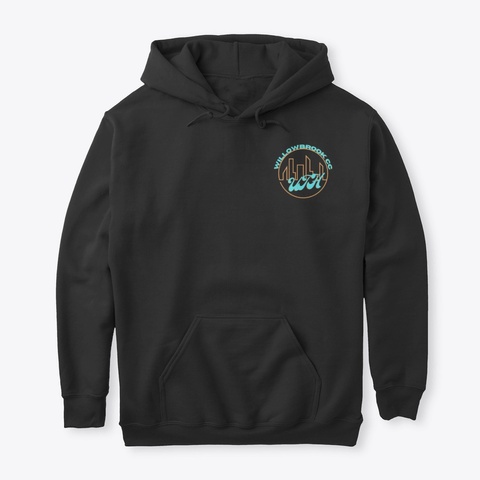 Uth 22 Black T-Shirt Front