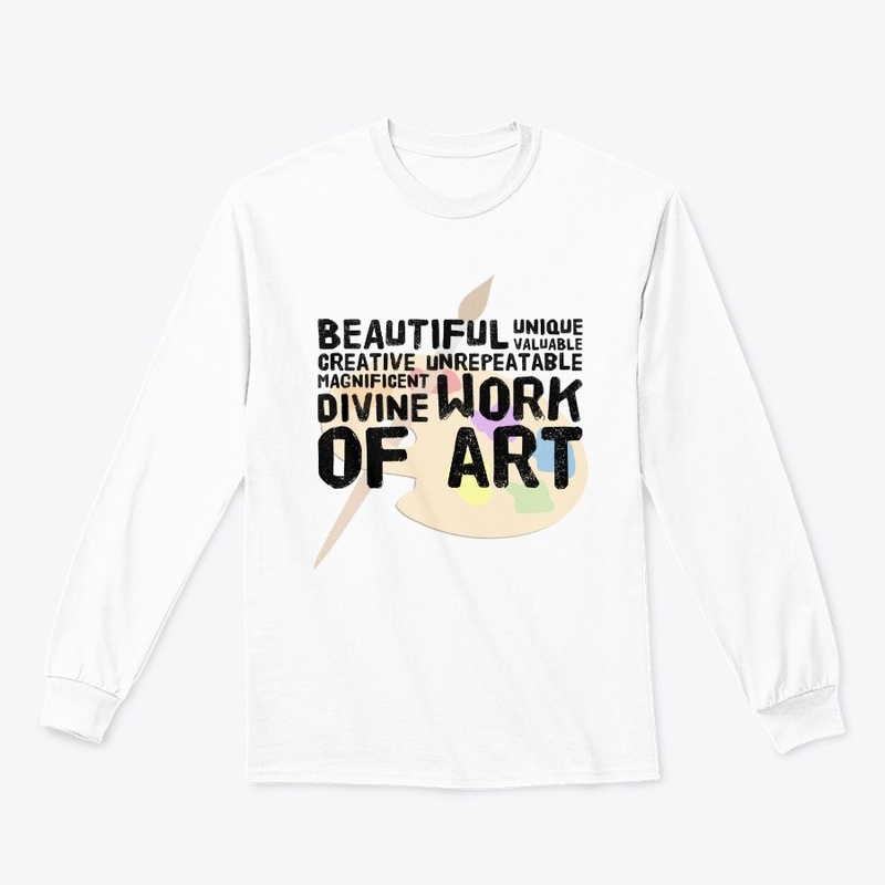Work of Art (Black Letters)