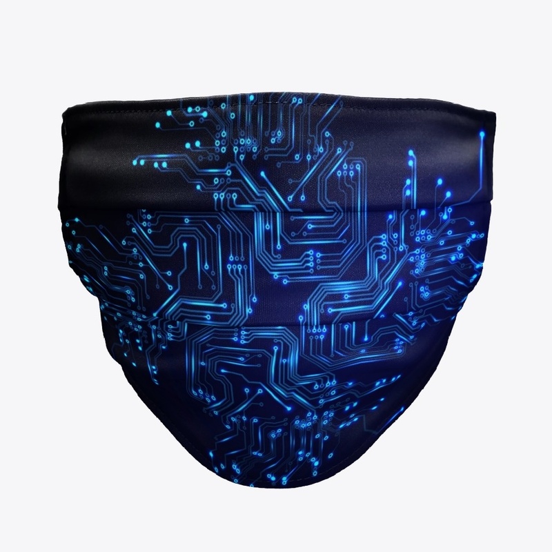 Circuit board neon technology mask