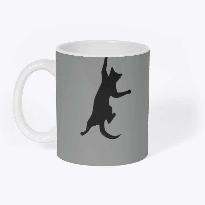hanging cat cup