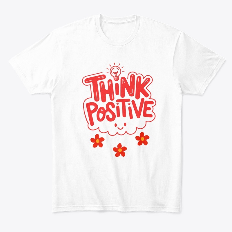 Think Positive Affirmation Artwork