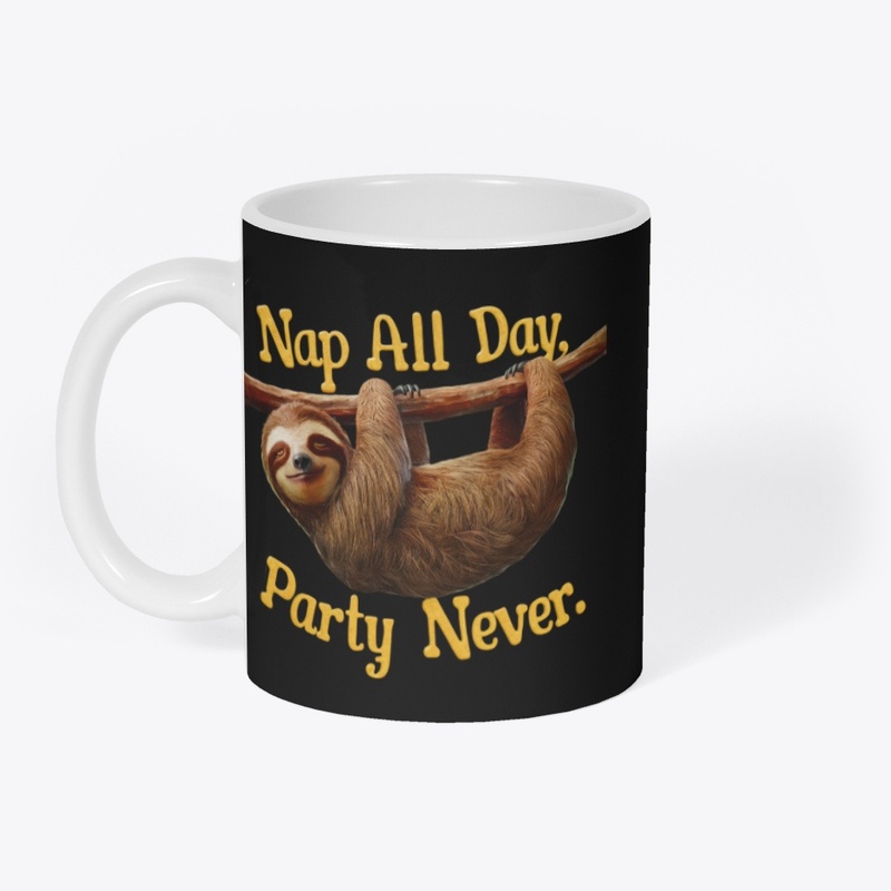 Chill Sloth Canvas Print