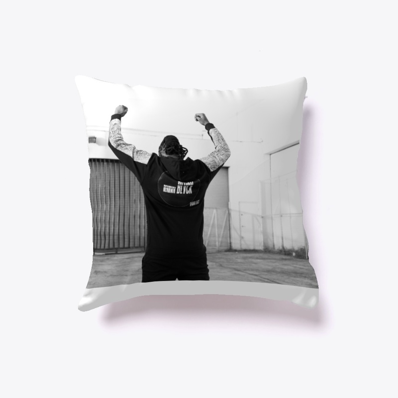 Renown Black Pillow