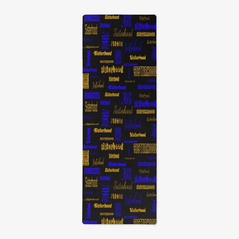 Gold, Black and Blue Sisterhood 