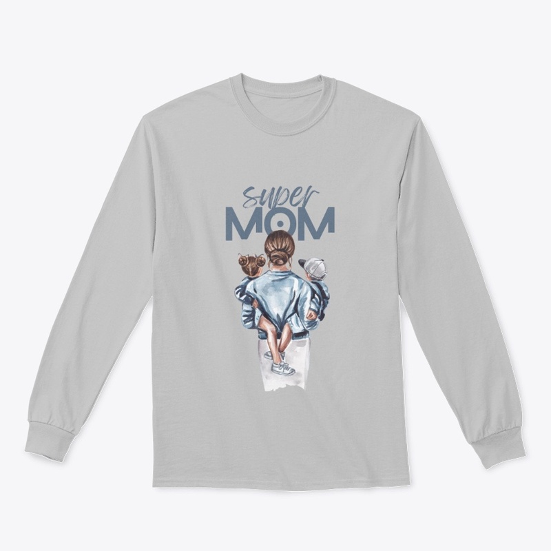 super mom t-shirts designed by dihail