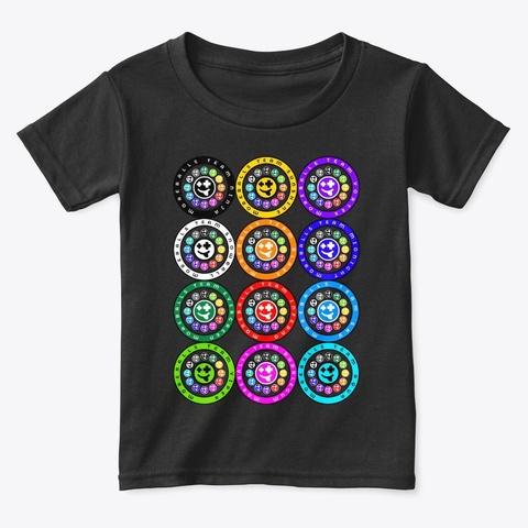 More Balls Teams Black Camiseta Front