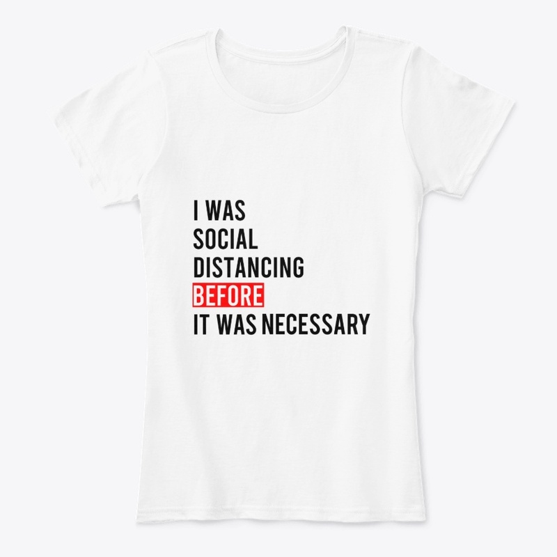 I was Social Distancing 