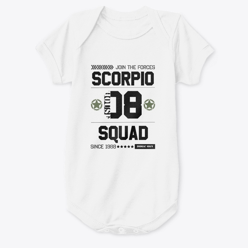 Zodiac Majesty Scorpio Squad Black