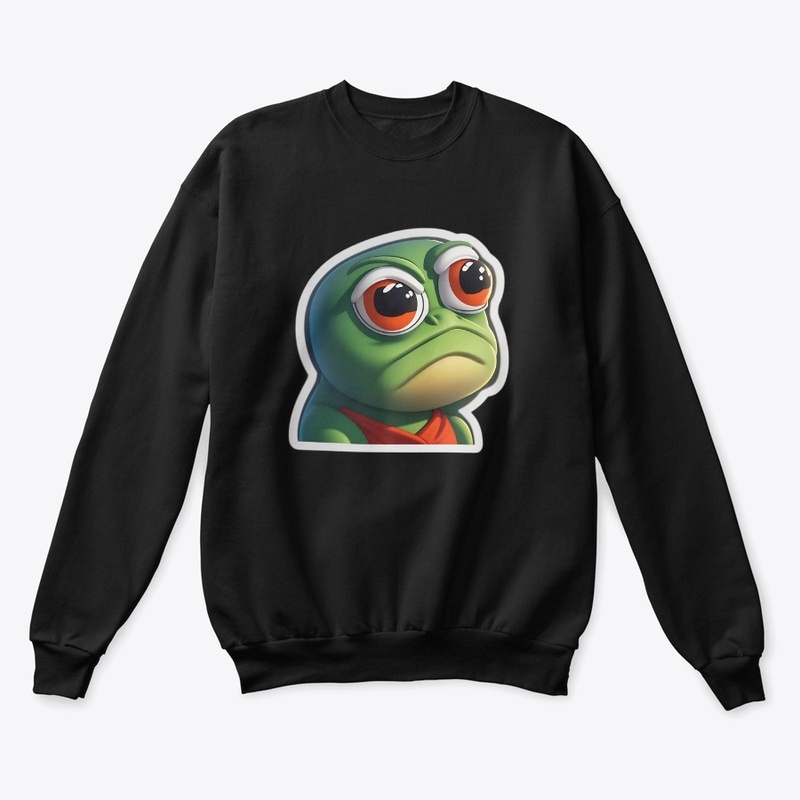 PEPE Sticker on T-Shirt