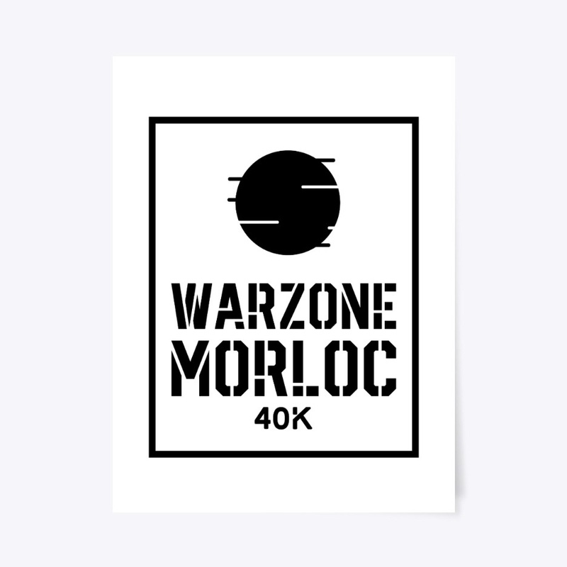 Warzone Morloc - Large Black Logo