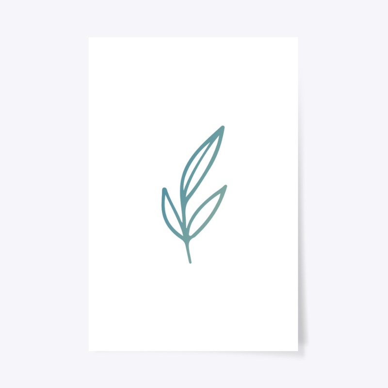 Gradient Clover Leaf