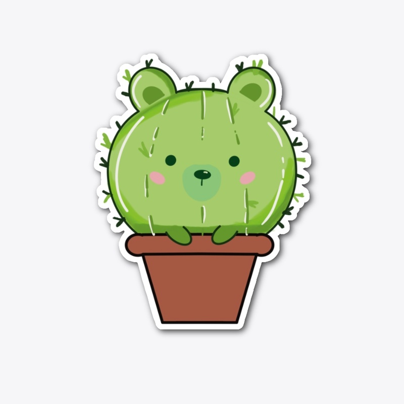 Cactus teddy bear