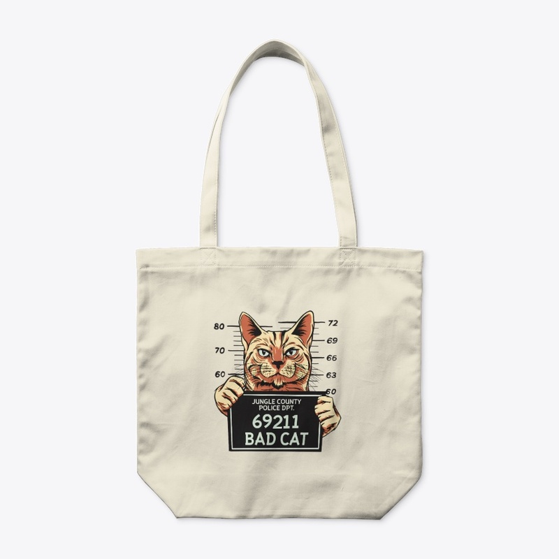 Funny Criminal Cat Mugshot
