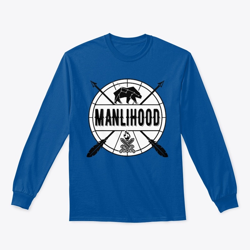 Manlihood Black and White Logo