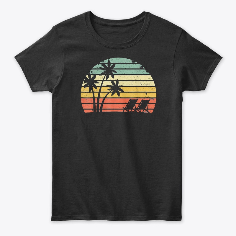 Palm Trees Beach Chair