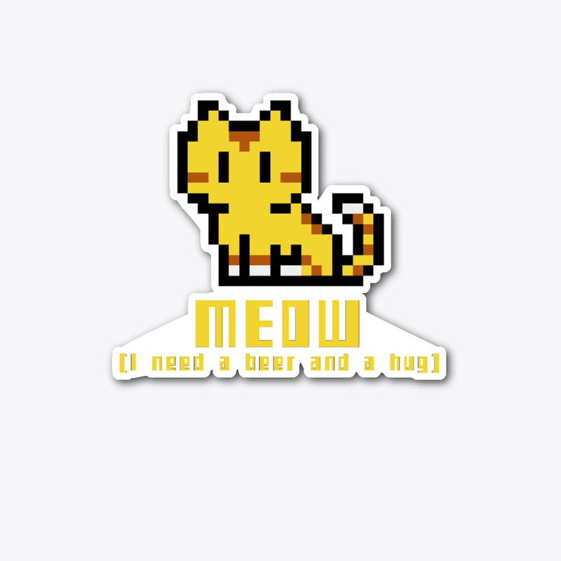 Pixel Cat - Meow