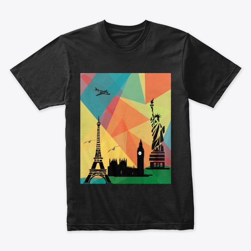 Artistic City Landmarks Fashion