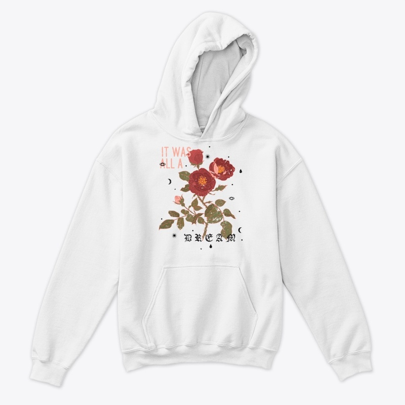 Retro It Was All a Dream Slogan.