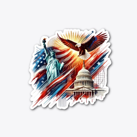 Proud To Be An American Standard Camiseta Front