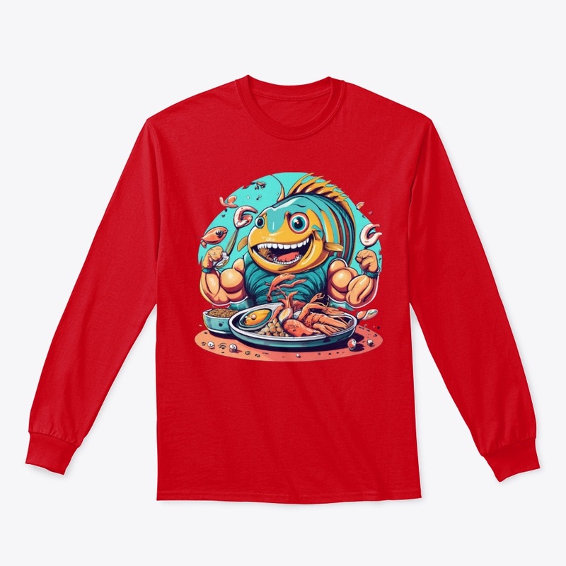 Muscular Fish T Shirt