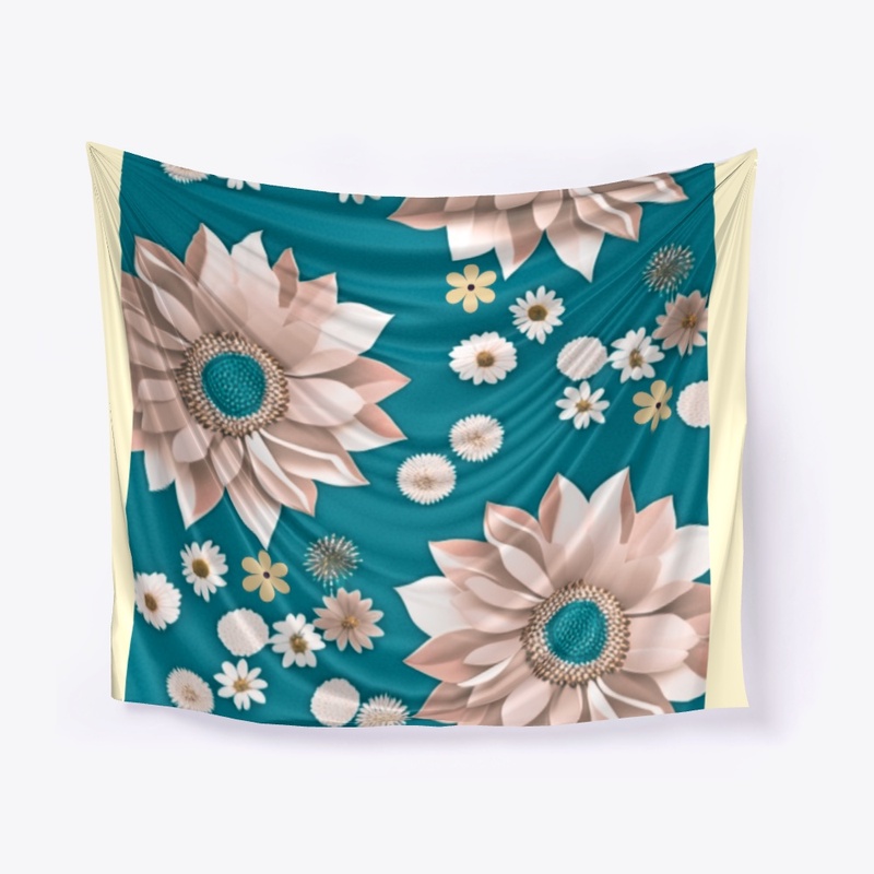 Tan Paper Flowers