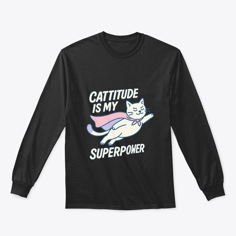 Superpower Cattitude Cat Mom