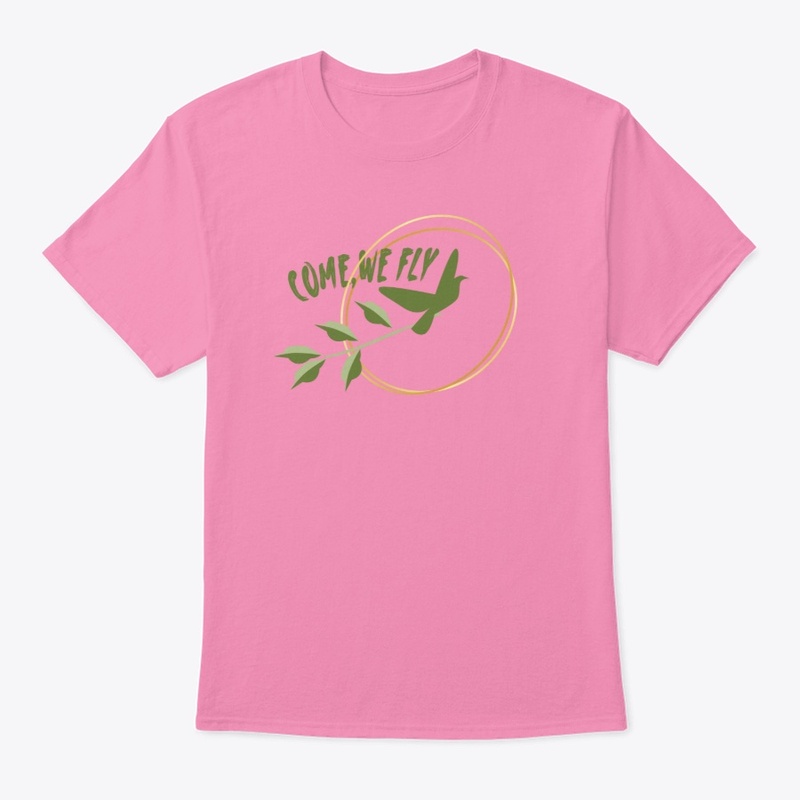Shirts with a graphic of a flower 