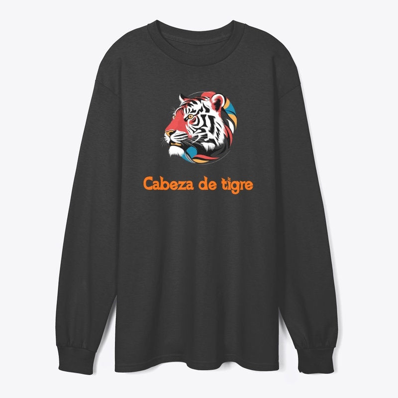 Cabeza de tigre-T-Shirt, 