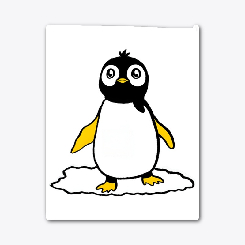 Cute Penguin T-Shirt – Arctic Joy