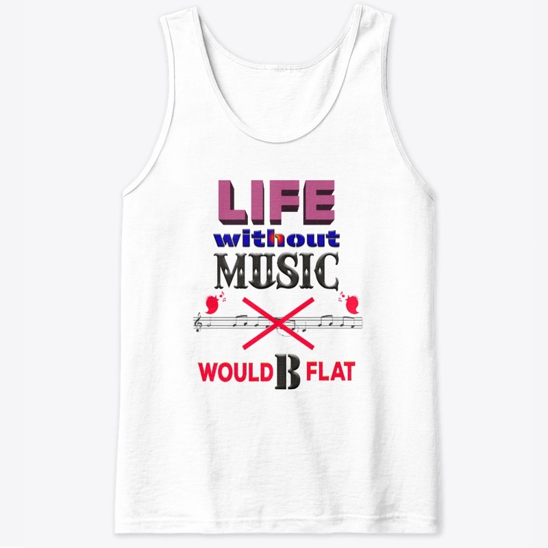 Life without music-t-shirt!