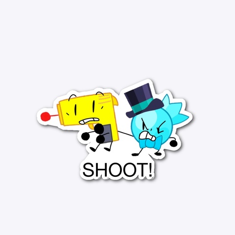 Kyrie And Lazer Shoot! Standard T-Shirt Front