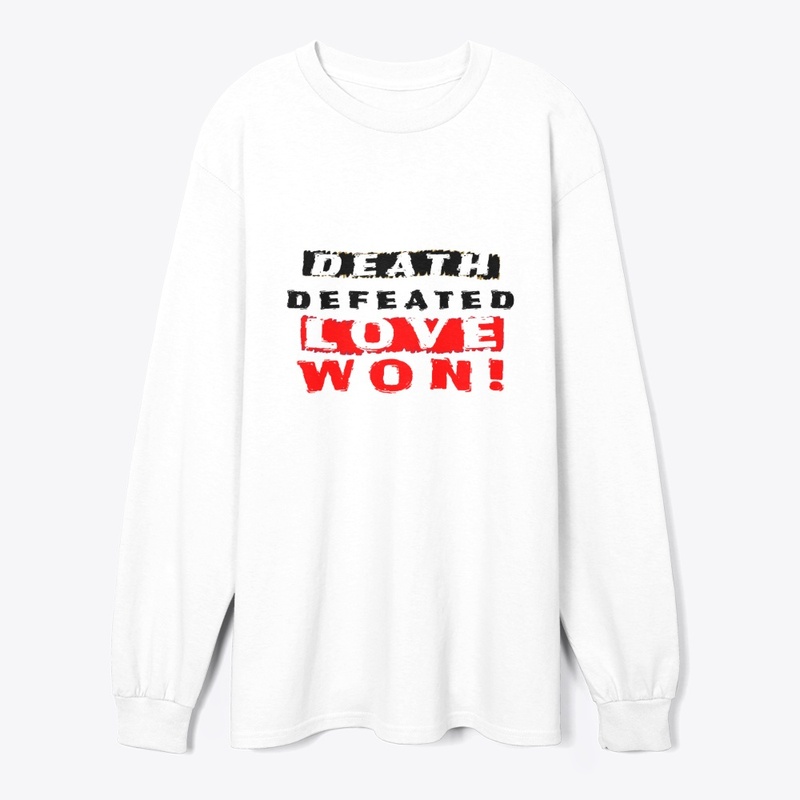 Death Defeated Christian Easter Tee