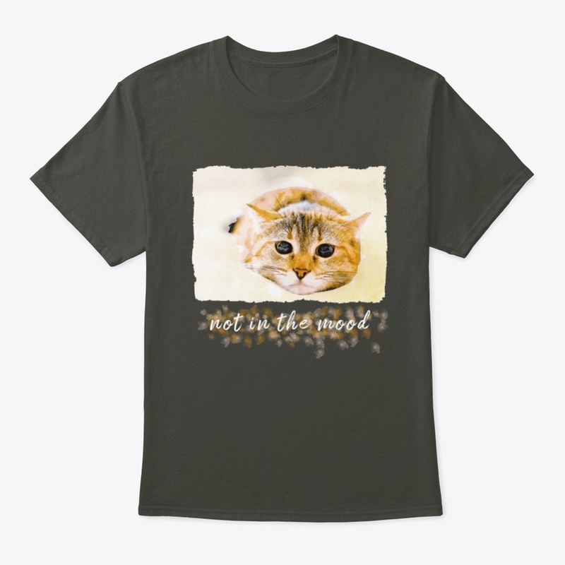 Cat Not In The Mood Art No 1 - Cat