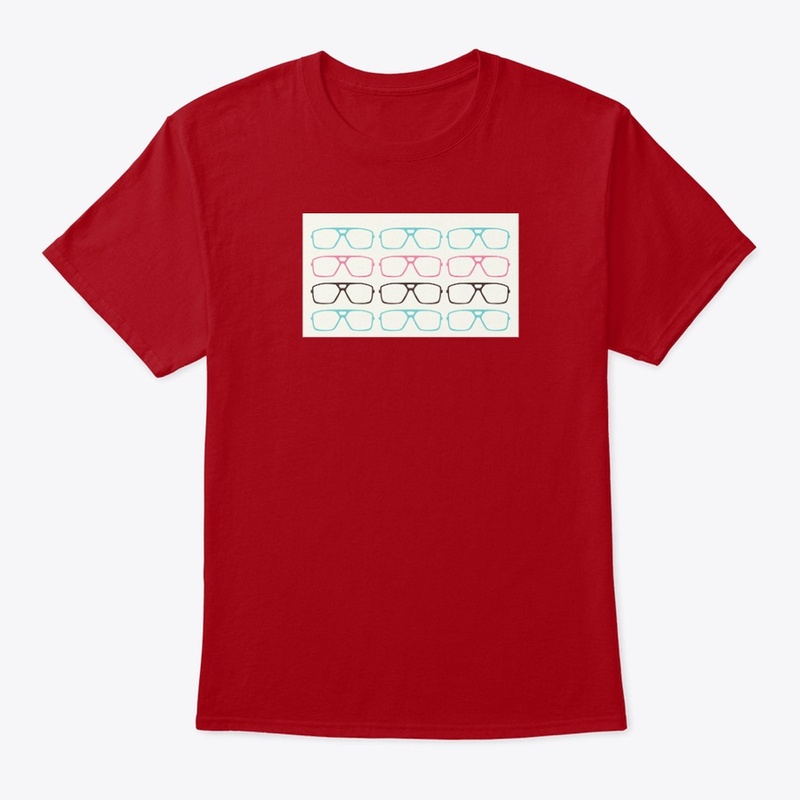 Glasses tee