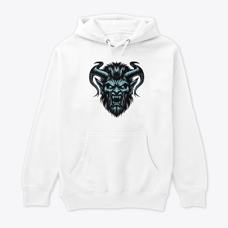 Bold and Intense Devil Head Graphic