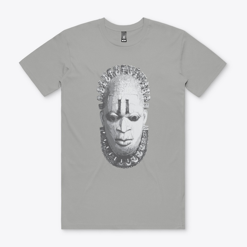Benin Bronze Mask Of Queen Idia