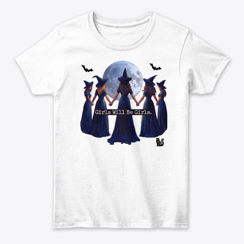 Girls Will Be Girls Witchy Tee 