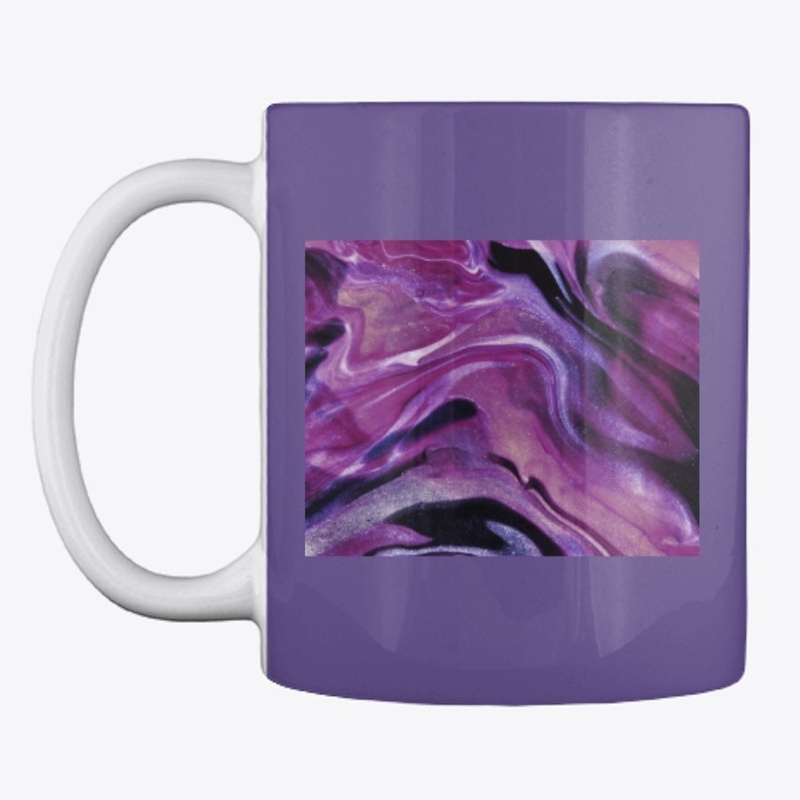 Pruple Marble Paint