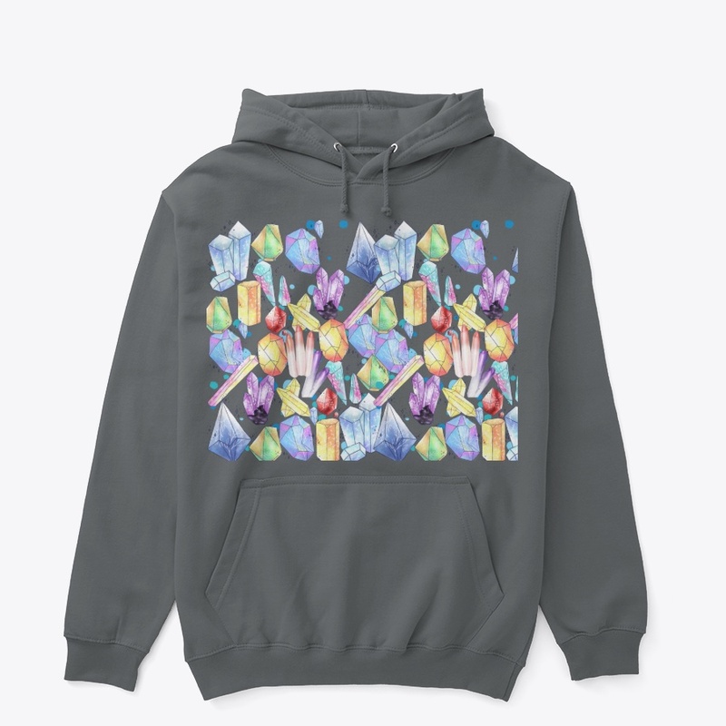 Hoodie Sweater Love 4 Crystals