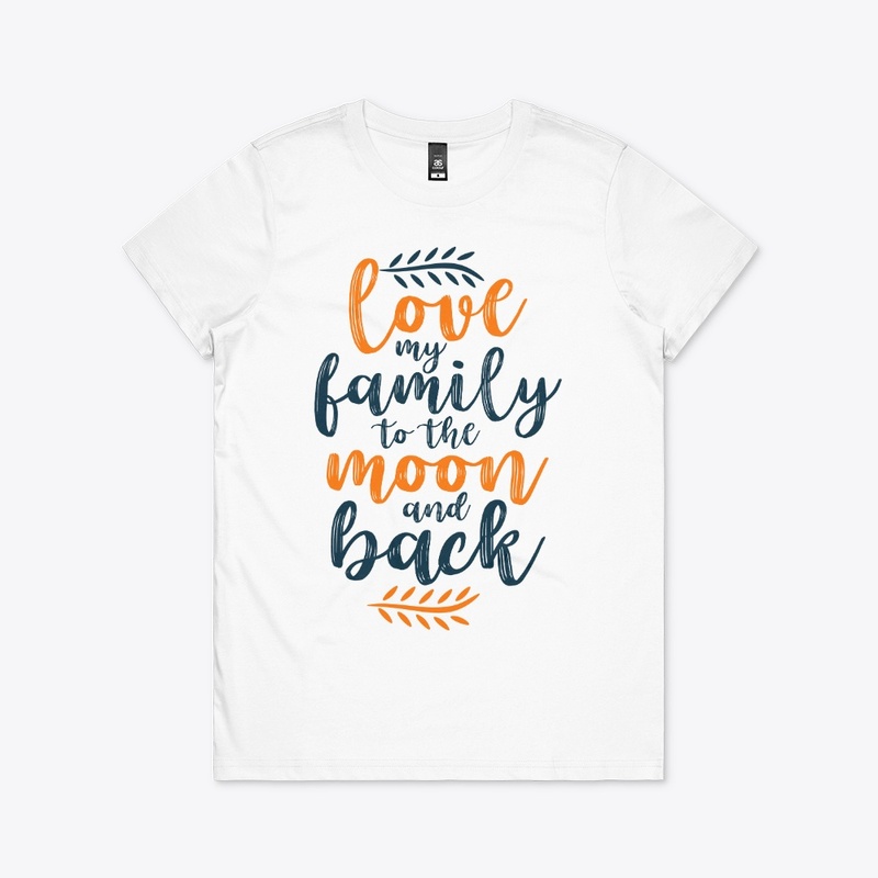 Love my family to the moon &amp; back