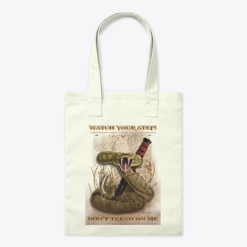 DON'T TREAD ON ME TOTE BAG
