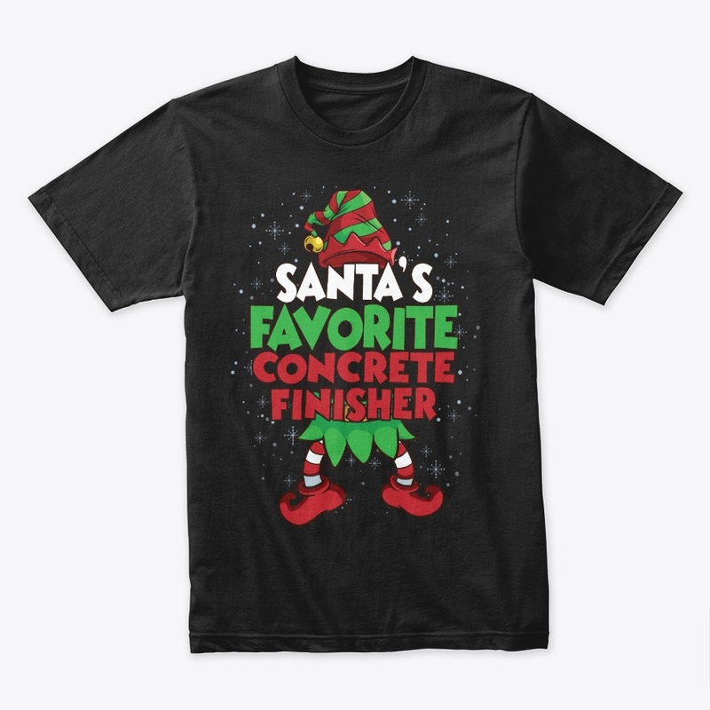 Santa's Favorite Concrete Finisher